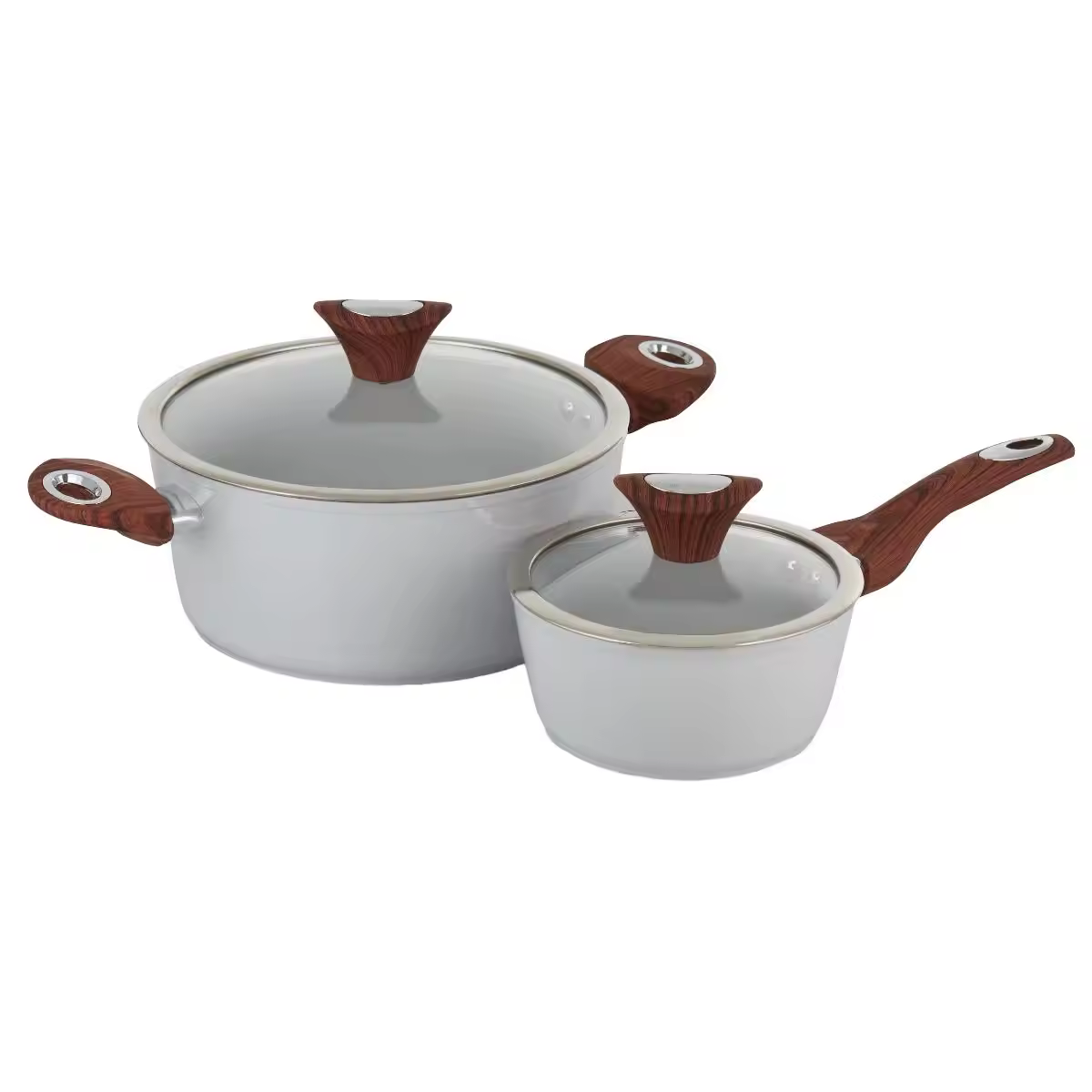 لوگوی سفارشی بادوام آشپزخانه چند منظوره از کاسرول های آلومینیومی استفاده می کند