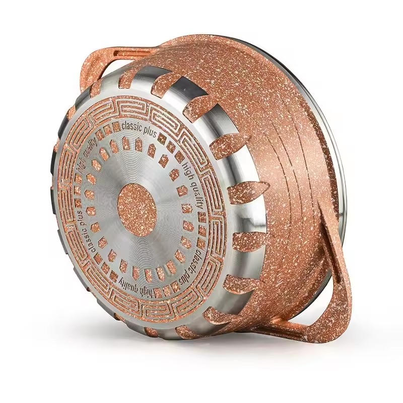 قابلمه و تابه آلومینیومی Zhiye 2024 ظروف آشپزخانه ظروف نچسب وسایل آشپزی وسایل آشپزی آشپزخانه