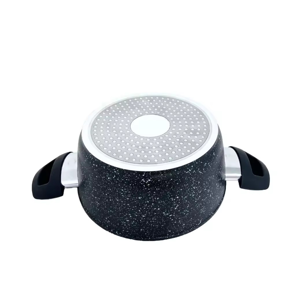 قابلمه آشپزی کلاسیک با ظرفیت متفاوت قابلمه آلیاژ آلومینیومی با دسته باکلیت